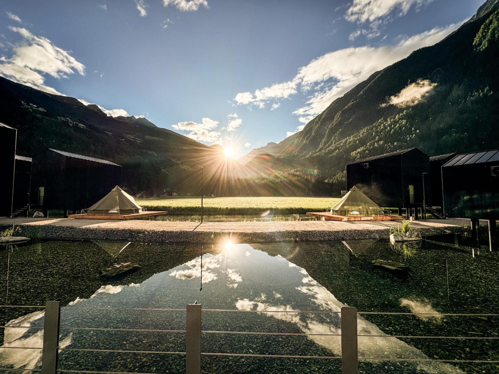 Sandgold Alpine Glamping Campo Tures Kültér fotó